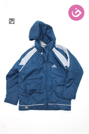 Chlapčenská zimná bunda Adidas, farba viacfarebná, veľkosť 140