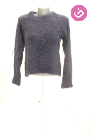 Dievčenský sveter H&M, farba modrá, veľkosť 158