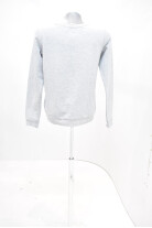 Dievčenské tričko H&M bez potlače, farba sivá, veľkosť 158