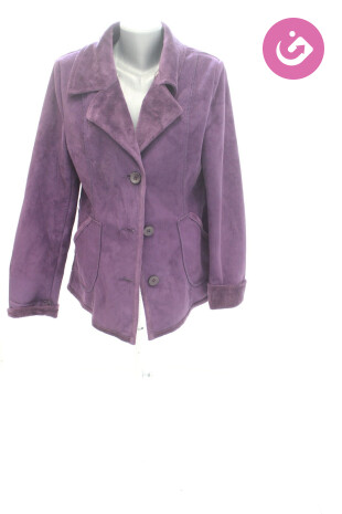 Dámsky kabát Genesis, farba fialová, veľkosť 38
