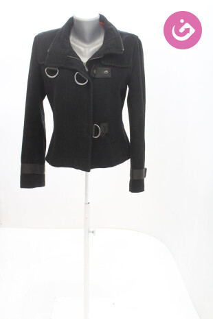 Dámsky kabát Genesis, farba čierna, veľkosť 34